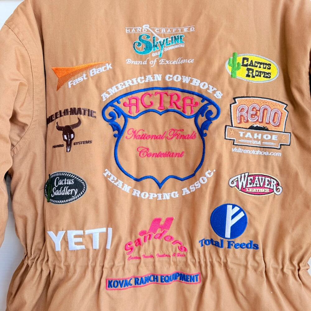 ACTRA Finals Jacket XS Western Rodeo Sponsor Reno 2019 Quilted NWOT - Picture 3 of 16